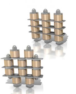 Grilles magnetiques carrées et rondes