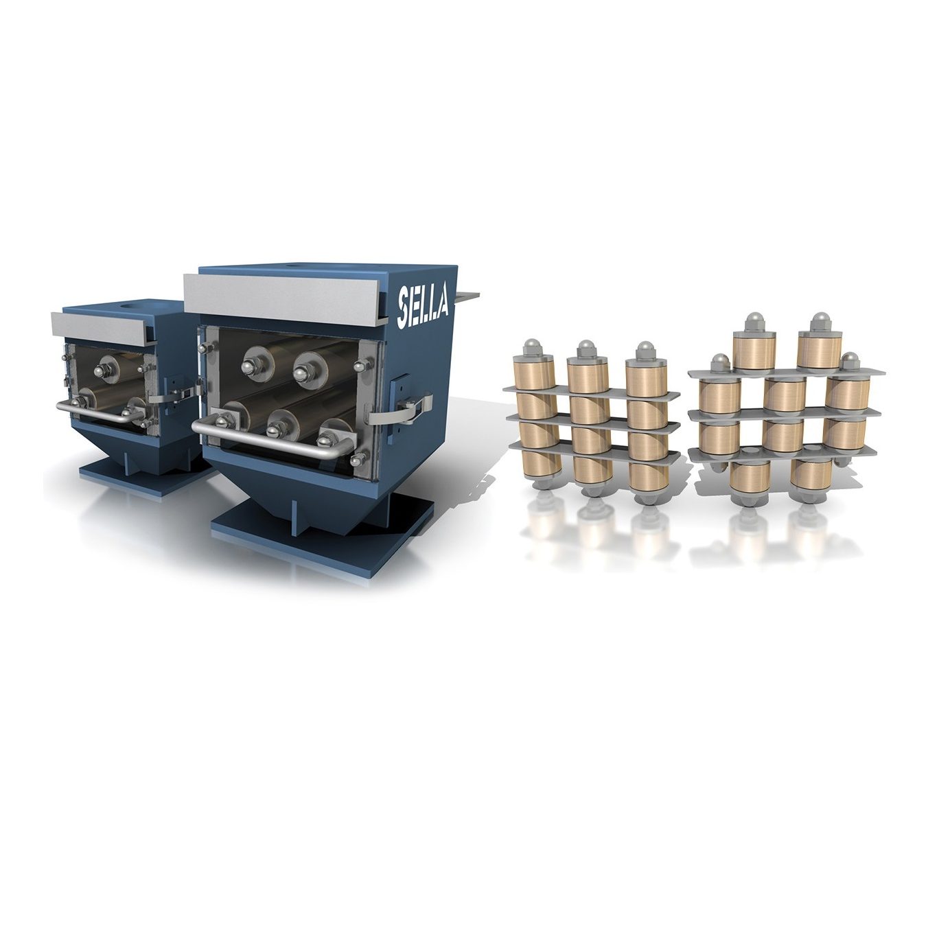 Grille et tiroir magnétique - Equip Industry - Machines
