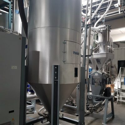Installation de séchage et de mélange PIOVAN